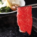 Domestic beef x shabu shabu “Aoi”