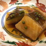 う越貞 - 真魚鰹と水菜酢