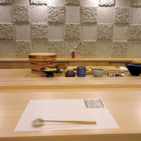 夷川 鮨 すずか - 店内(2017.4月)