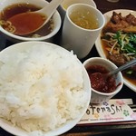 レバニラ定食 kei楽 - 