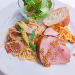 VIA　EMILIA - パスタ＆メイン　盛り合わせランチ