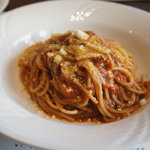トマトソースとバジリコのスパゲッティ＠Miotesoro