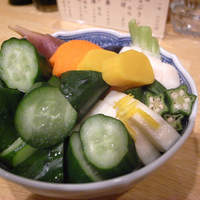 里葉亭 - お新香盛り