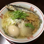 じげん - 飛魚中華そば(塩)＋味玉