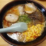 海平ラーメン - 味噌ラーメン 2017.6