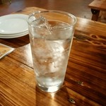 与那国丑牧場 肉人 - 与那国30度450円税込。周辺居酒屋は700円。