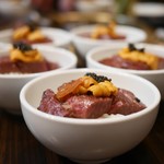 SATOブリアン - ブリうにキャビア飯