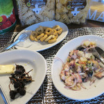 リストランテ ピッツェリア ジャンカルロ トウキョウ - プレ・オープンの前菜