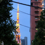 リストランテ ピッツェリア ジャンカルロ トウキョウ - テラスから見る東京タワー