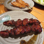 焼鳥いなかもん - とり肝 100円×2