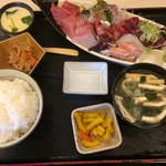 一歩 - 刺身定食・上