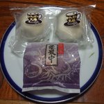 亀屋 - カフェオレ大福と栗饅頭