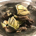 旬彩和食 籠る 別庭 - カメノテ塩茹で 1,000円。