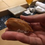 初音鮨 - ナマコのワタ(このわた)