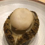 初音鮨 - 特大の黒鮑