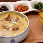 Special Genkotsu Ramen (udon or rice porridge) set