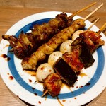 Yakitori No Oogiya - 人気串盛り