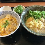 蕎麦セルフ 肉もりそば そば坐 - 