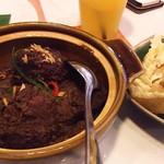 Seribu Rasa - 1707_Seribu Rasa Gandaria City_BEEF RENDANG@150,000Rp(牛肉のココナッツミルク焼き)