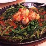 Seribu Rasa - 1707_Seribu Rasa Gandaria City_KANGKUNG BALACHAN@62,000Rp(空芯菜の炒め物)