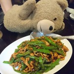 飲茶 はるのそら - 豚肉とピーマンの細切り炒め