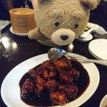 飲茶 はるのそら - 上海風黒酢の酢豚