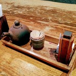 板蕎麦 香り家 - 卓上