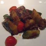 チャイニーズ 芹菜 - 水なすの麻婆