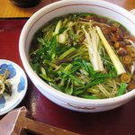 博多綱場町そば茶屋華元 - 山菜そば