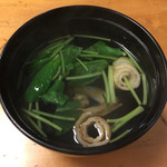 鰻はし本 - 肝吸い