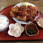 かあちゃん - チキンカツ定食