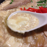 麺 みの作 - スープ＆マヨネーズ