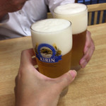 常盤木 - たまにはビールで乾杯写真