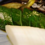 大衆料理　川治 - ぬか漬け