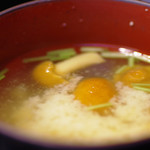 大衆料理　川治 - なめこ味噌汁