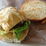 サンタズダイナー - Ｗチーズバーガー