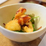 楽座 - 突出しのフライ