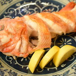 楽座 - 特大キンキ塩焼き