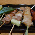我が家 - 串焼きお任せ５本
