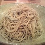 そば切り文目堂 - 細切り（大盛り）