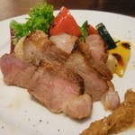 Rita Shokudou - 塩豚のロースト 味噌つぶマスタードソース