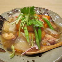 割烹 大田川 - クリームコロッケ野菜あんかけ