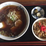 千石食堂 - ラーメン＋スタミナ丼セット