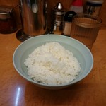 らー麺 家道 - 平成29年6月29日(木)再訪問・終日無料お代わり自由ライス