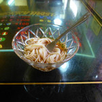 りんず - モーニングサービスのミニそうめん