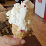 KAORU - 料理写真:イチゴのショートケーキのジェラート