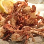 Fritto fried crab! Goes well with beer!