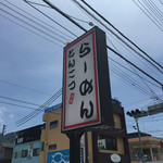 Tonkotsuno Abeya - お店の看板です。（2017.7 byジプシーくん）