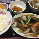中国料理 龍龍 - スタミナ定食（￥700）