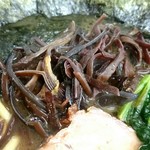 家系ラーメン王道 いしい - キクラゲ100円